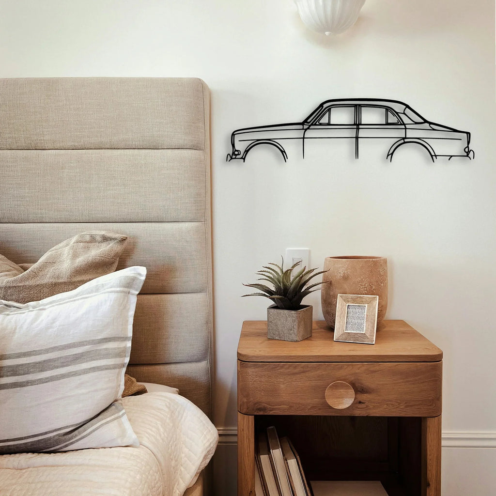 121 Classic Silhouette Metal Wall Art - Tinvibe
