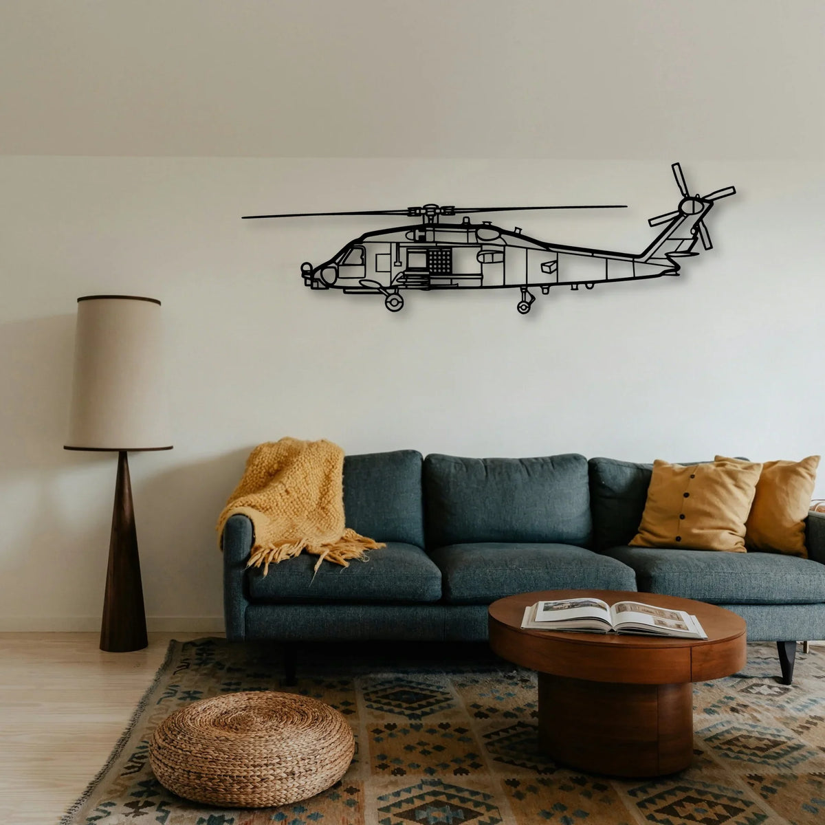150 3 Classic Aircraft Silhouette Metal Wall Art - Tinvibe