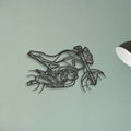 2015 Honda Grom Classic Motorcycle Silhouette Metal Wall Art - Tinvibe