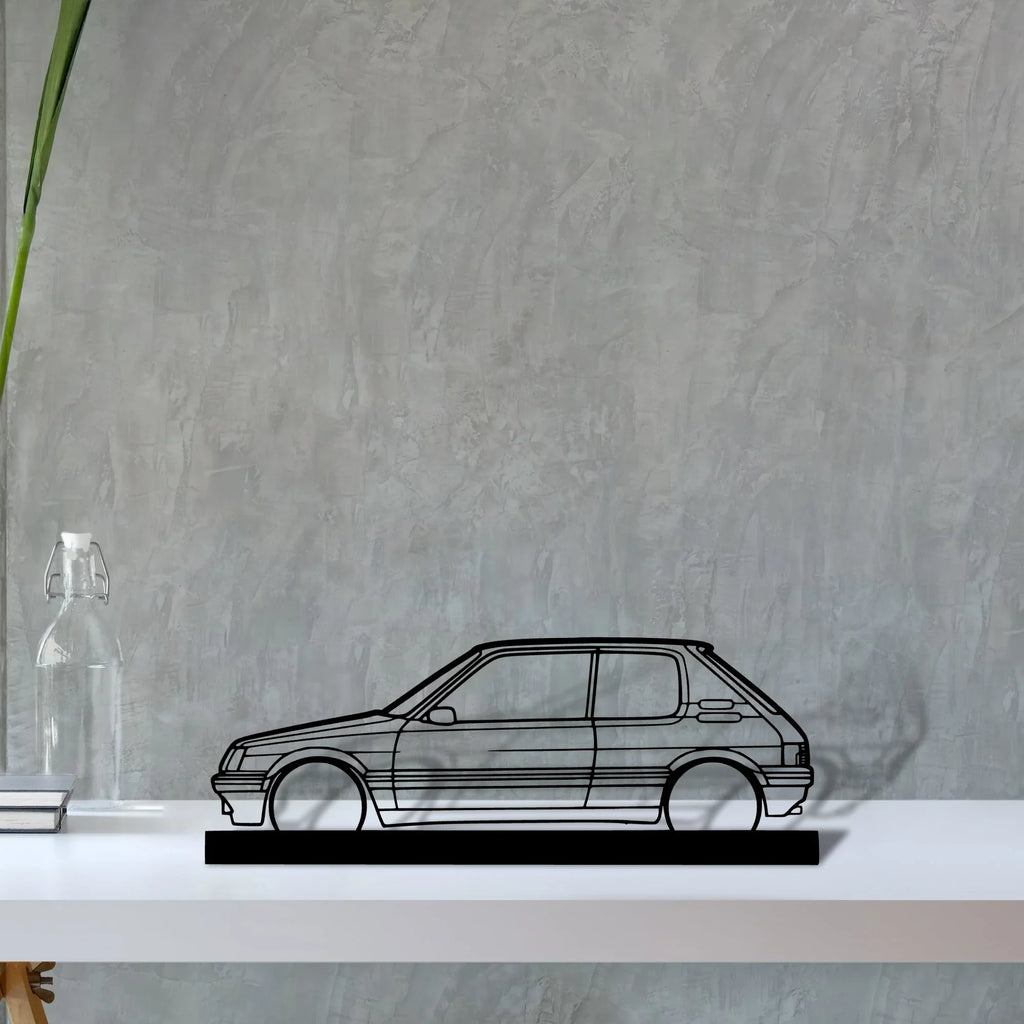 205-gti Silhouette Metal Art Stand - Tinvibe