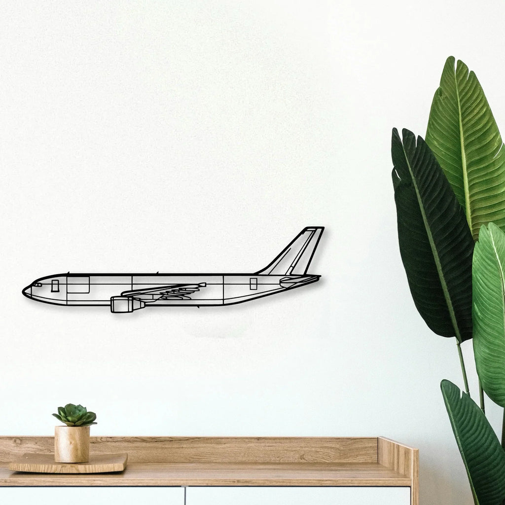 210 Centurion Classic Aircraft Silhouette Metal Wall Art - Tinvibe