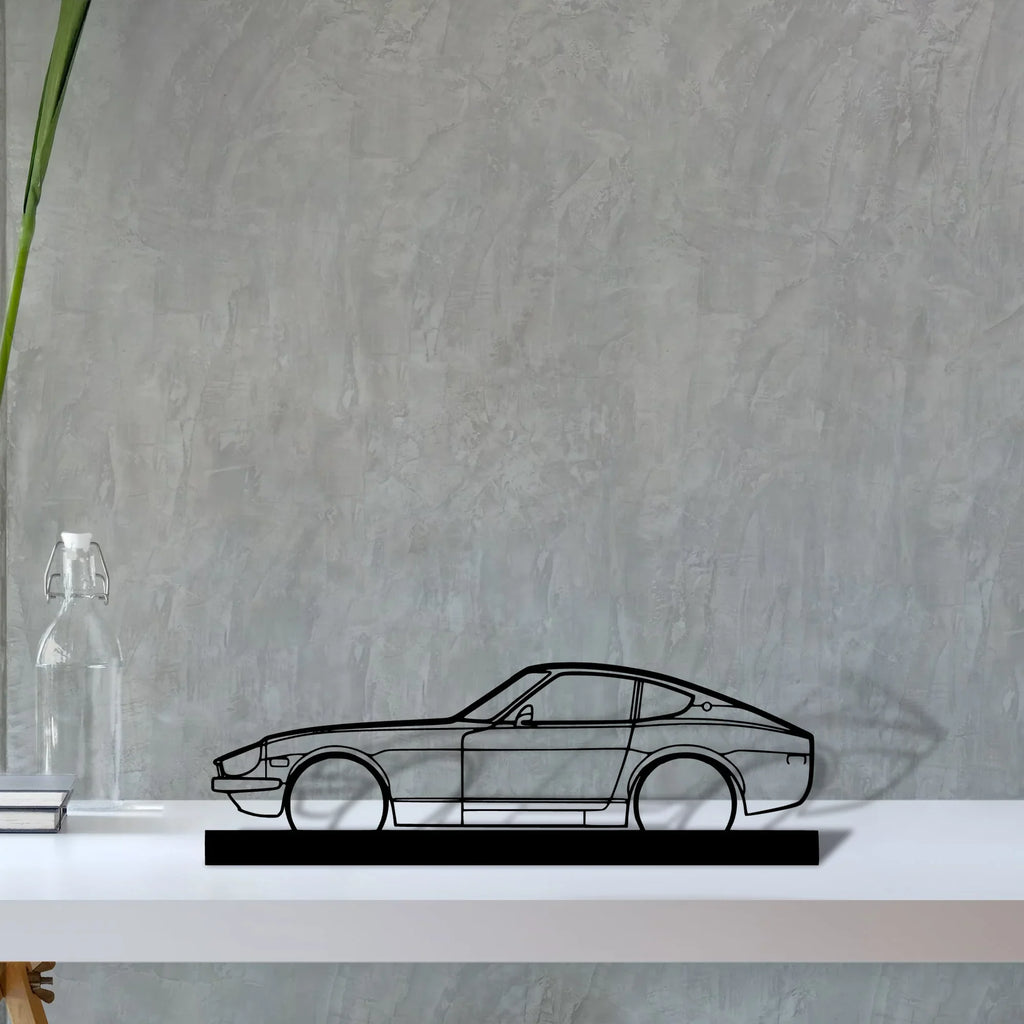 280z-coupe Silhouette Metal Art Stand - Tinvibe