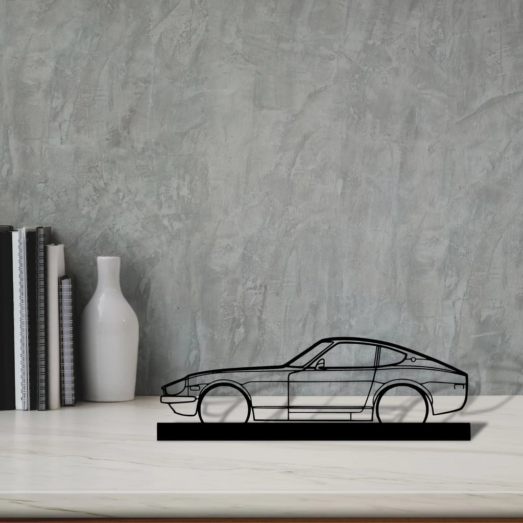 280z-coupe Silhouette Metal Art Stand - Tinvibe