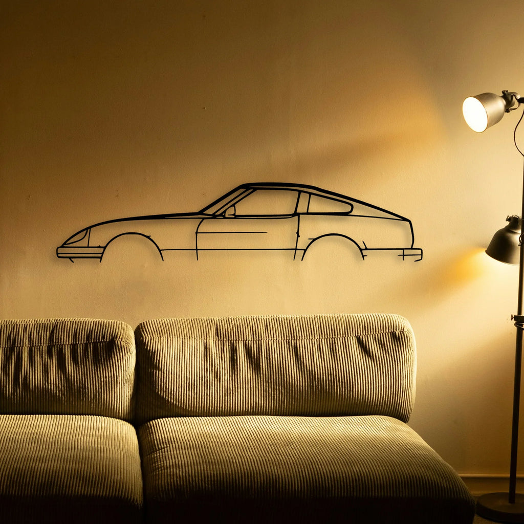 280ZX Classic Silhouette Metal Wall Art - Tinvibe