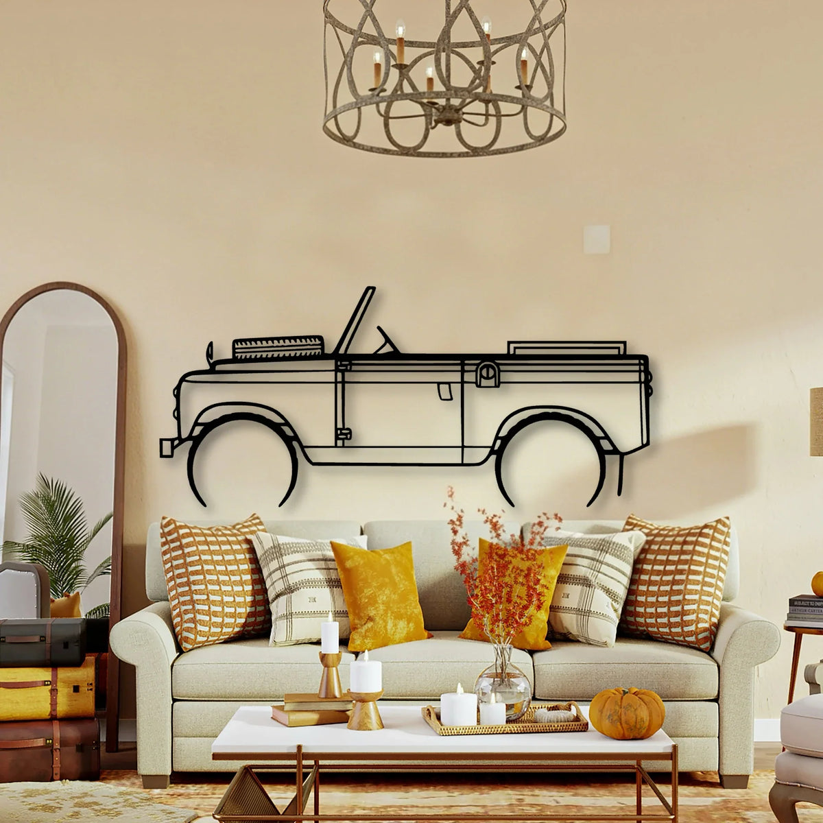 2A 1962 Classic Silhouette Metal Wall Art - Tinvibe