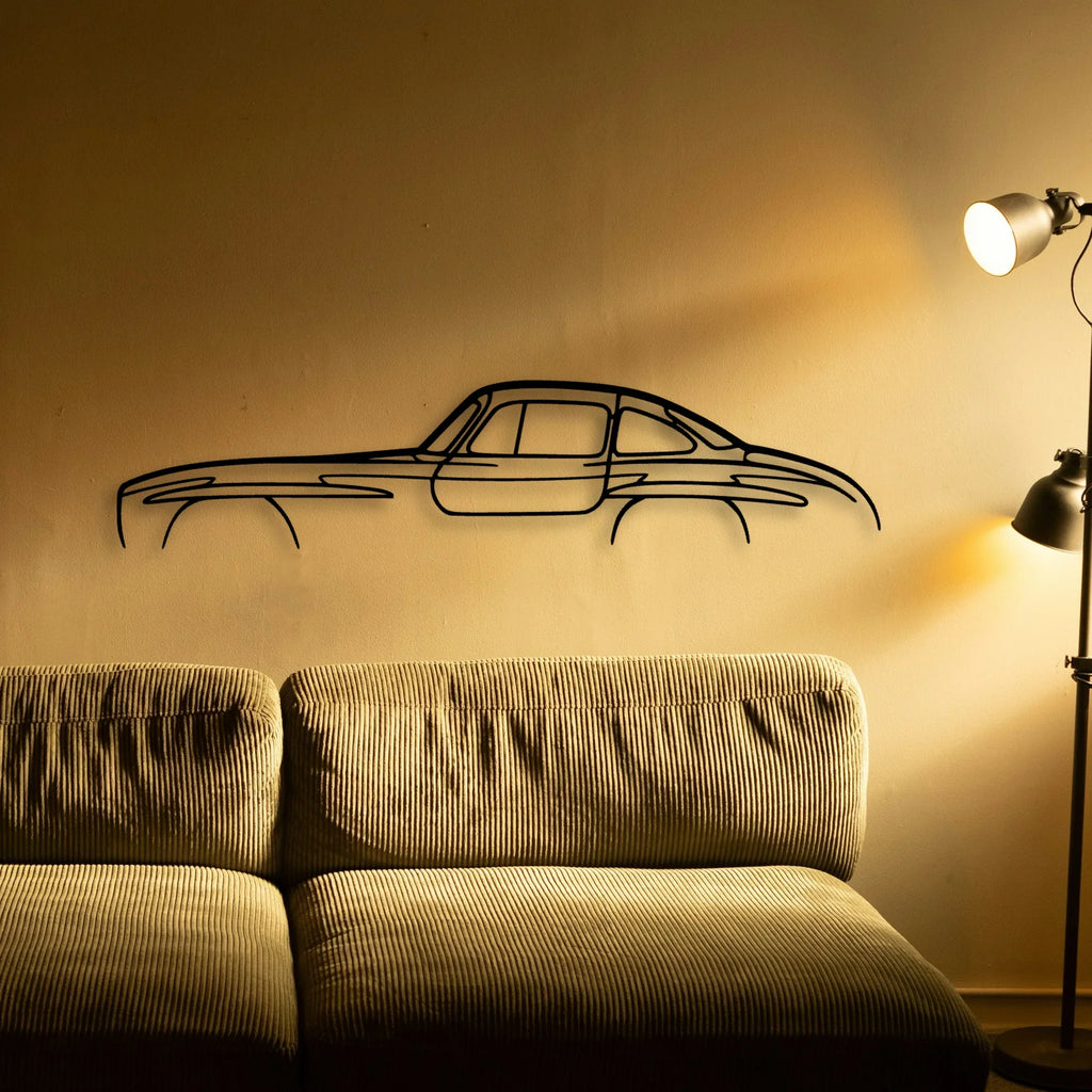 300 SL Classic Silhouette Metal Wall Art - Tinvibe