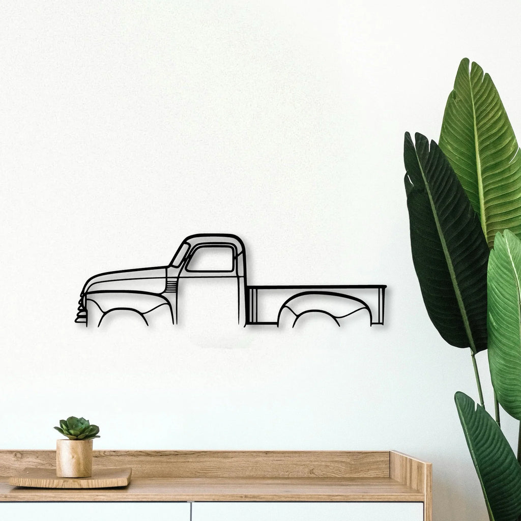 3100 1948 Classic Silhouette Metal Wall Art - Tinvibe