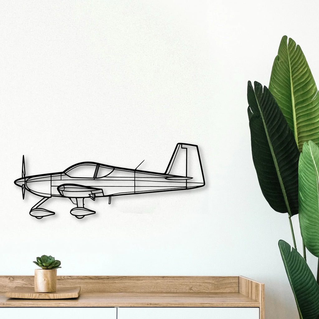 310R 2 Classic Aircraft Silhouette Metal Wall Art - Tinvibe