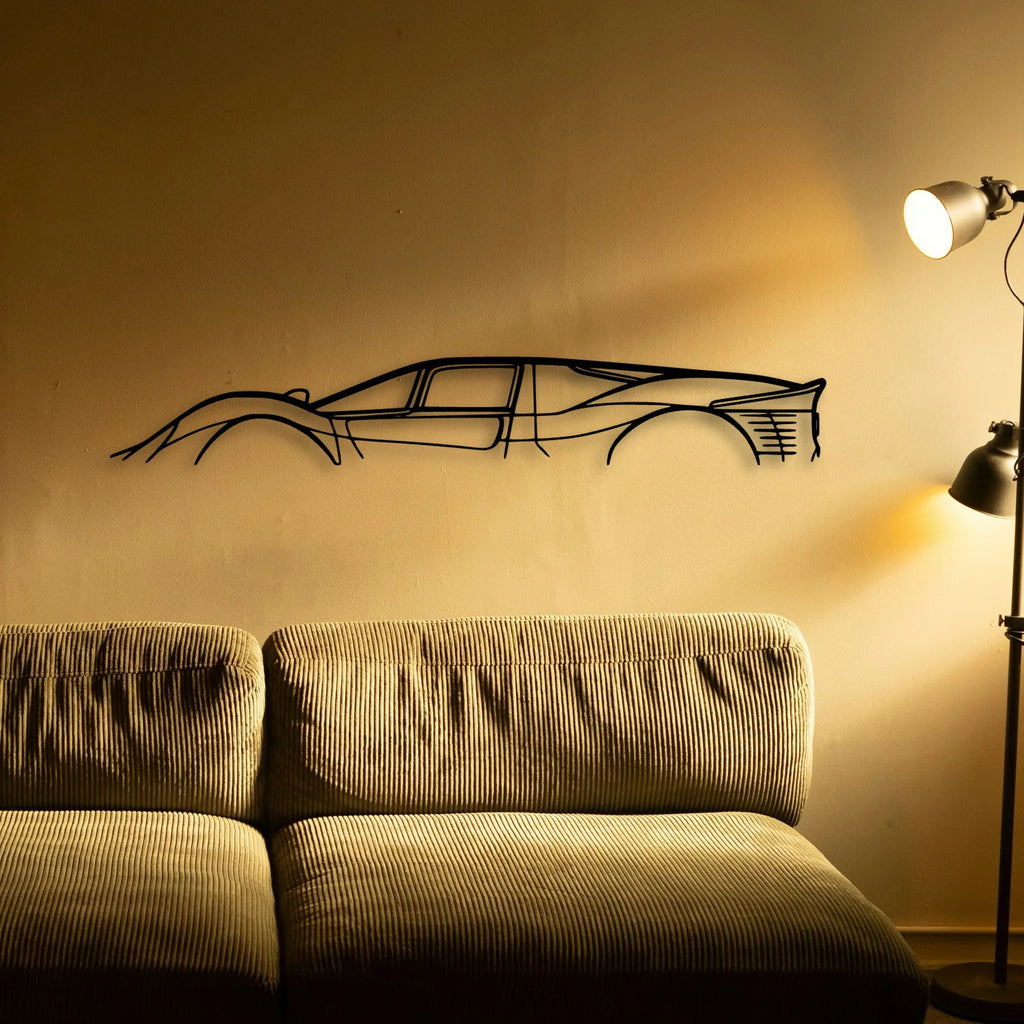 330 P4 Classic Silhouette Metal Wall Art - Tinvibe