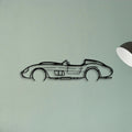 335S 1957 Classic Silhouette Metal Wall Art - Tinvibe