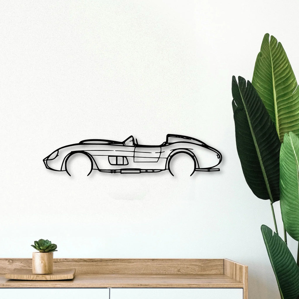 335S 1957 Classic Silhouette Metal Wall Art - Tinvibe