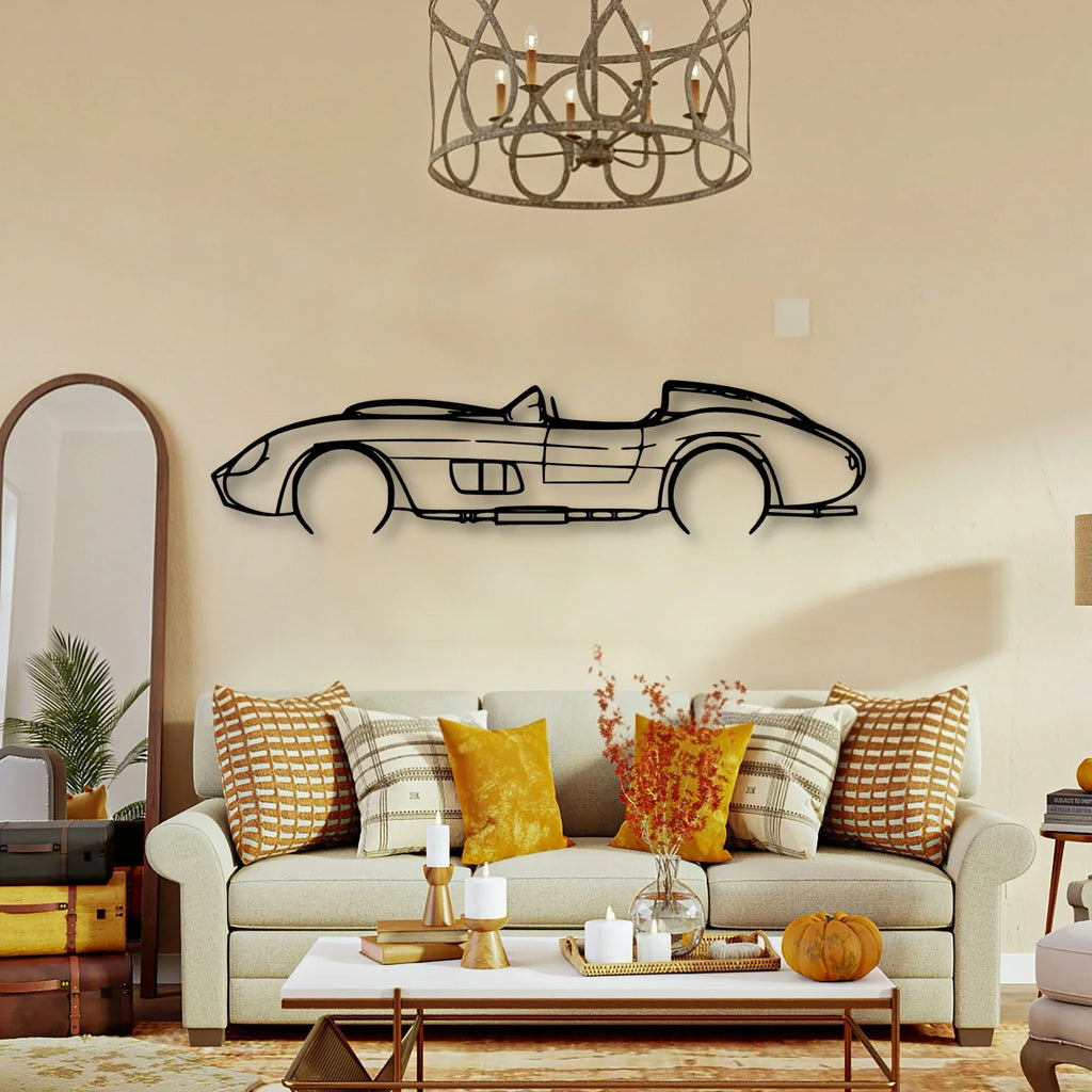 335S 1957 Classic Silhouette Metal Wall Art - Tinvibe