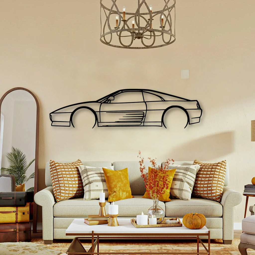 348 TS Classic Silhouette Metal Wall Art - Tinvibe