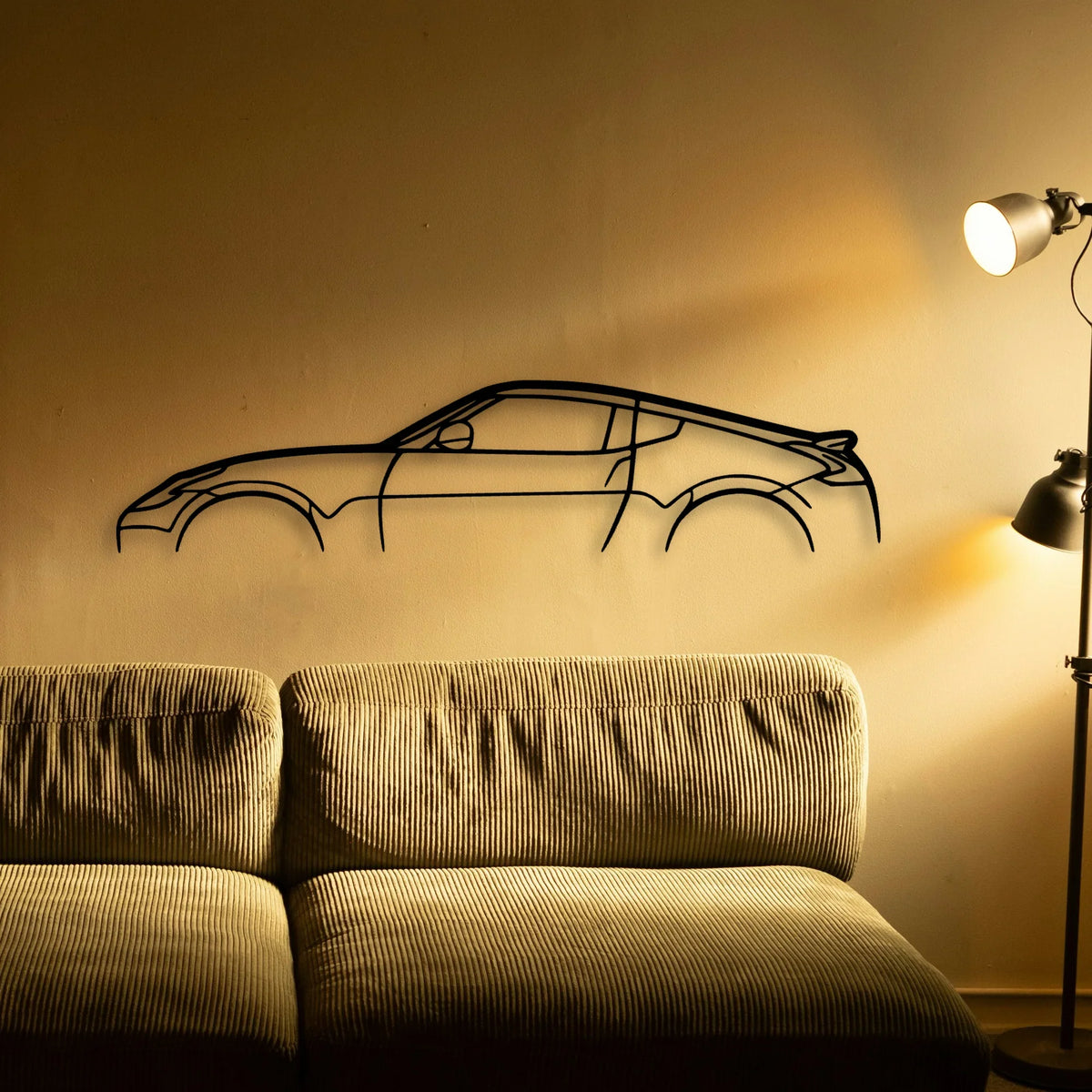 370z Classic Silhouette Metal Wall Art - Tinvibe