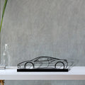488-gtb Silhouette Metal Art Stand - Tinvibe