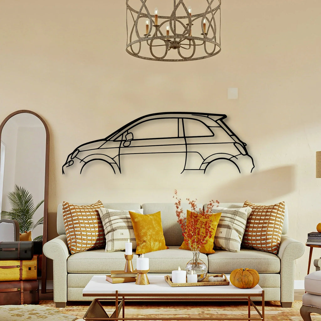 500 Classic Silhouette Metal Wall Art - Tinvibe
