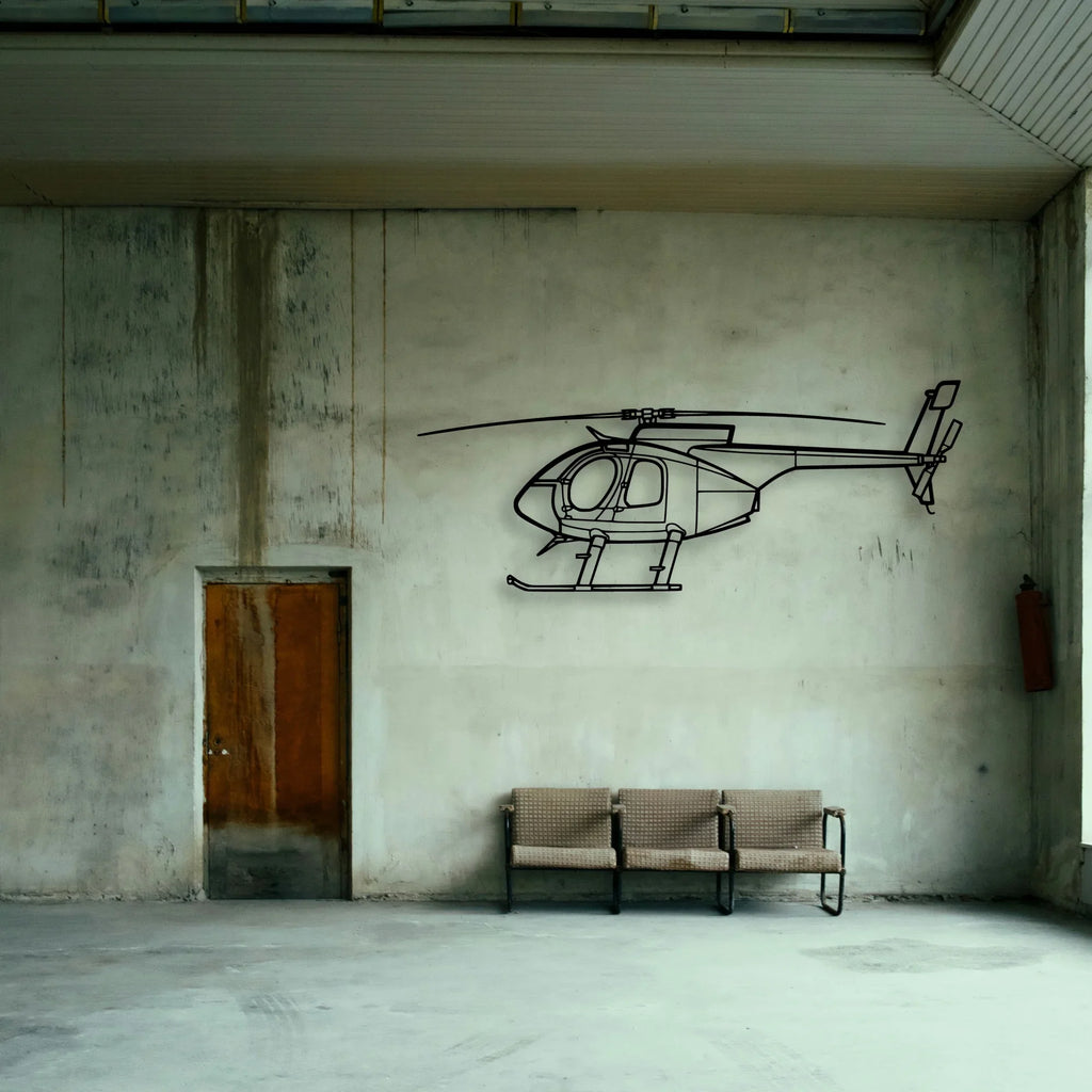 530F Classic Aircraft Silhouette Metal Wall Art - Tinvibe