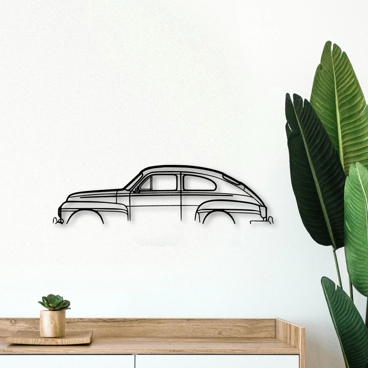 544 Classic Silhouette Metal Wall Art - Tinvibe