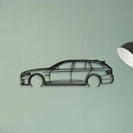 5 Series F11 2014 Classic Silhouette Metal Wall Art - Tinvibe