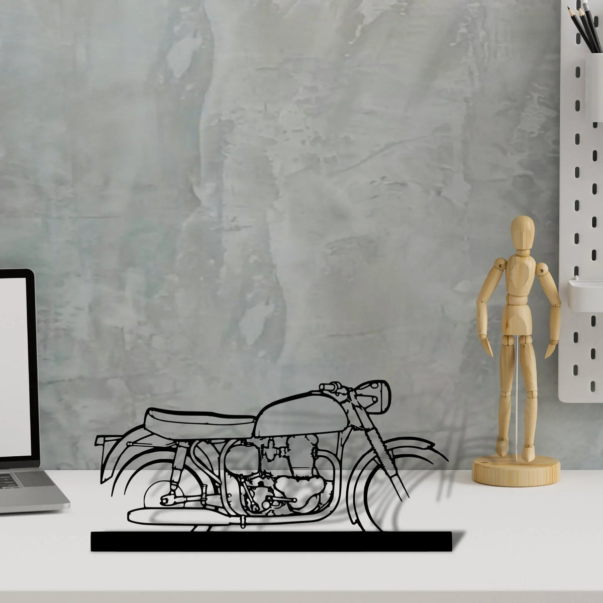 600-1962 Silhouette Metal Art Stand - Tinvibe