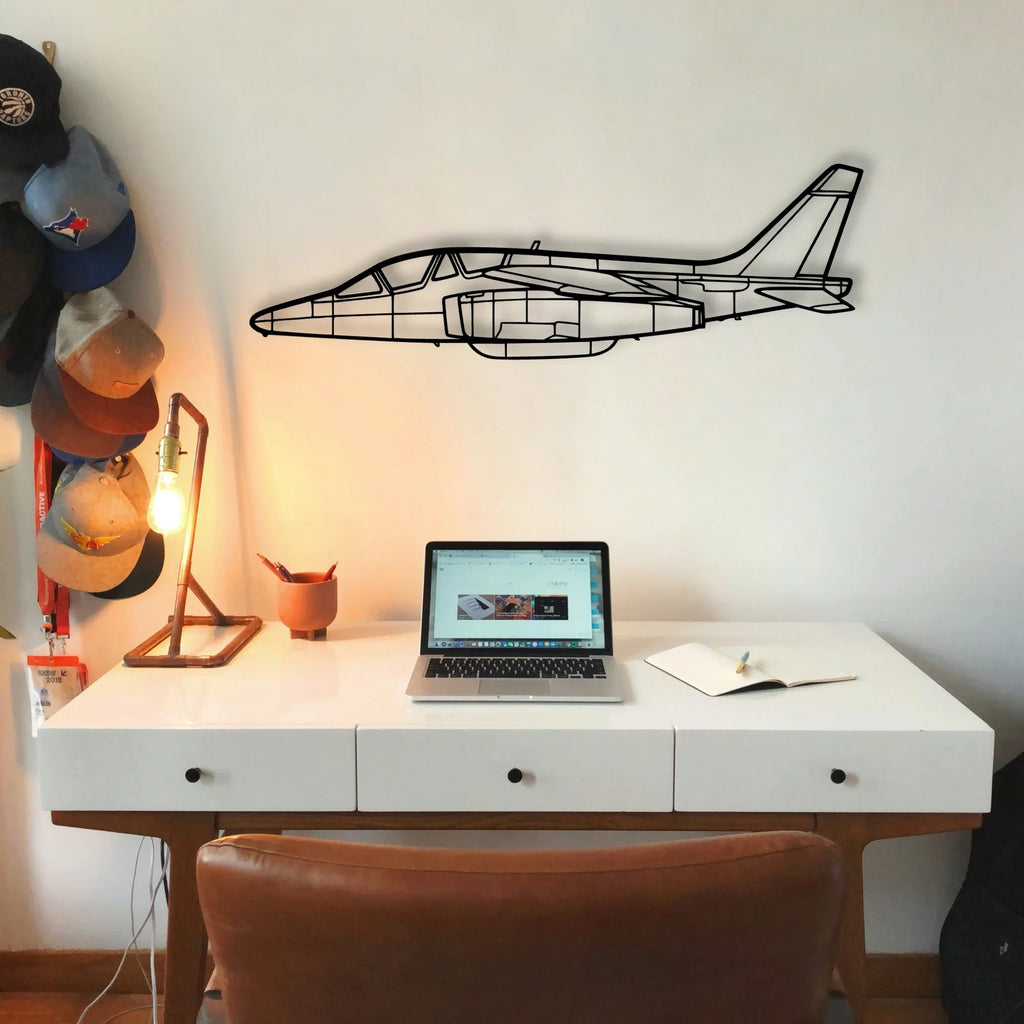 737 800NG 2 Classic Aircraft Silhouette Metal Wall Art - Tinvibe