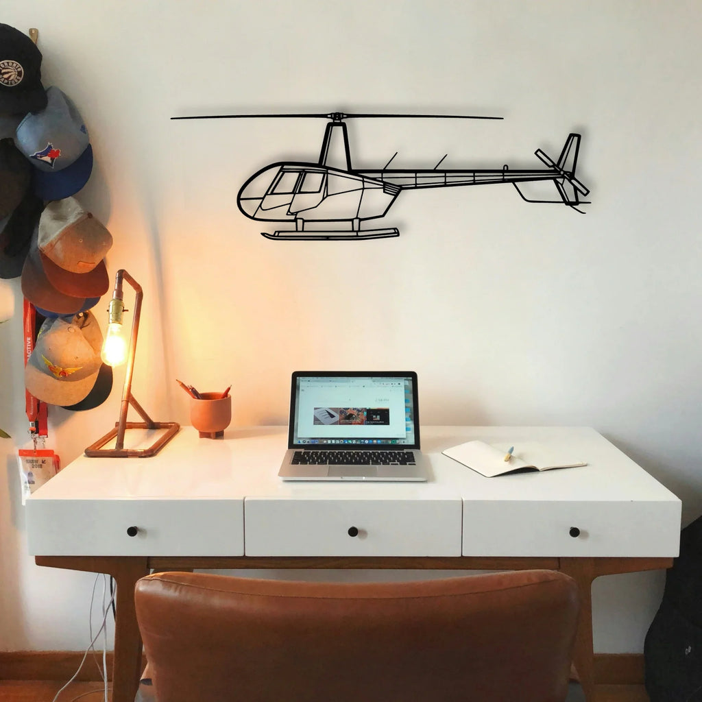 747 200B Classic Aircraft Silhouette Metal Wall Art - Tinvibe