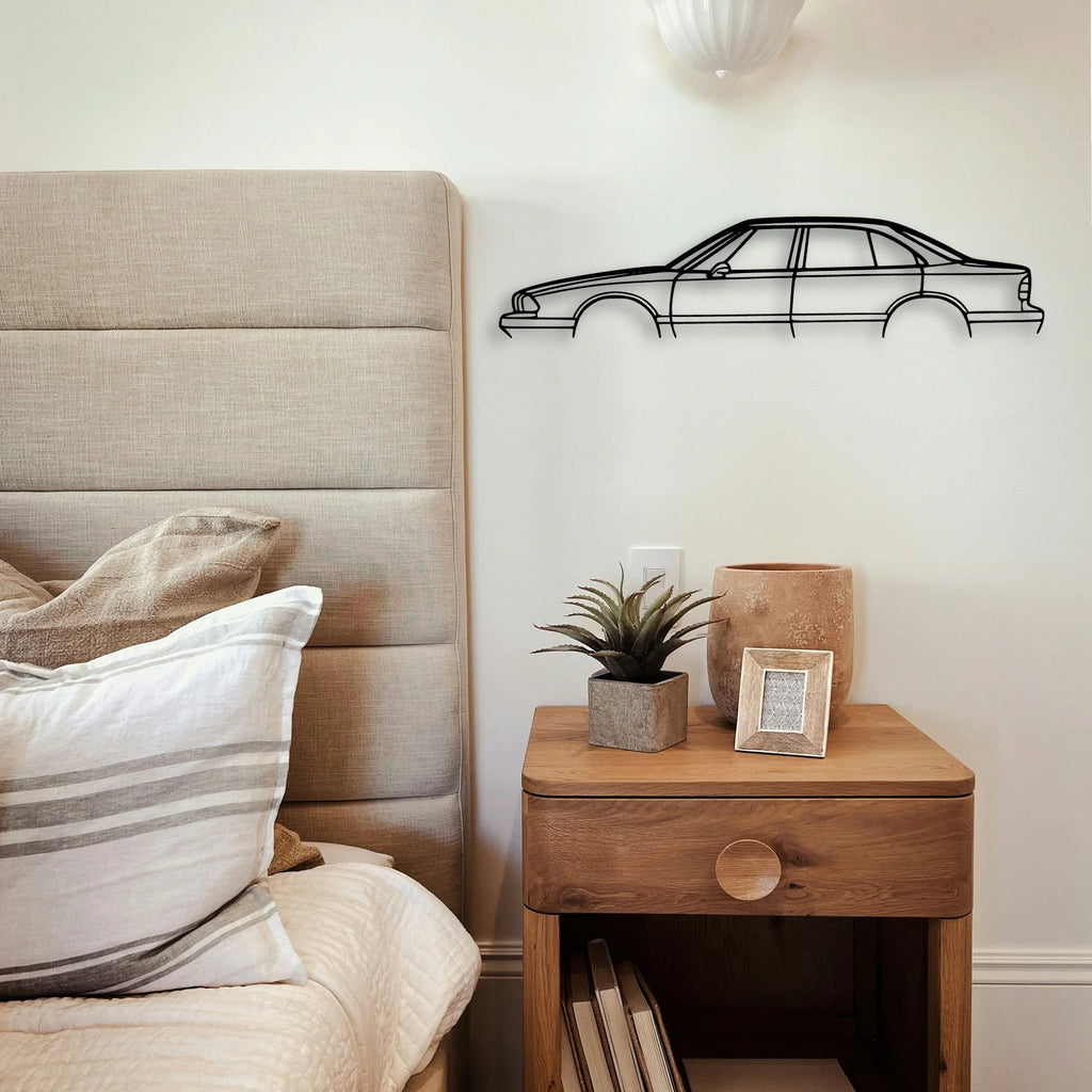 88 Classic Silhouette Metal Wall Art - Tinvibe