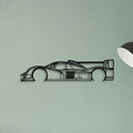 908 LMP1 2011 Classic Silhouette Metal Wall Art - Tinvibe