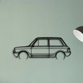 A112 1984 Classic Silhouette Metal Wall Art - Tinvibe