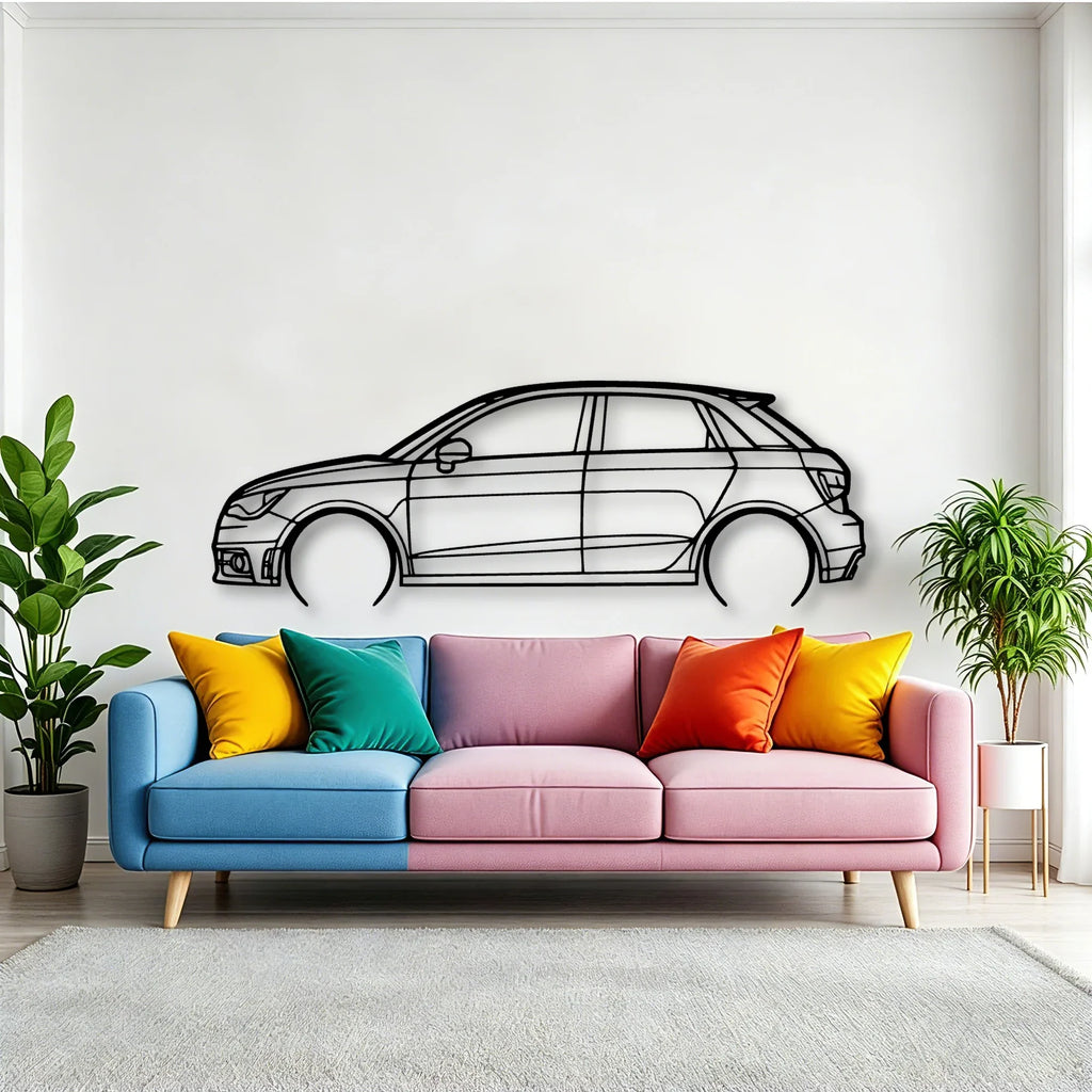 A1 Classic Silhouette Metal Wall Art - Tinvibe