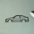 AE86 Classic Silhouette Metal Wall Art - Tinvibe