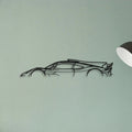 AMG ONE Classic Silhouette Metal Wall Art - Tinvibe