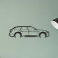 AUDI Classic Silhouette Metal Wall Art - Tinvibe