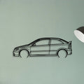 Astra 2000 Classic Silhouette Metal Wall Art - Tinvibe