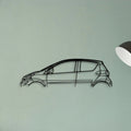 Aygo 2012 Classic Silhouette Metal Wall Art - Tinvibe