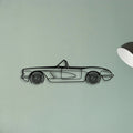 C1 1960 Classic Silhouette Metal Wall Art - Tinvibe