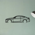 C63S 2019 Classic Silhouette Metal Wall Art - Tinvibe