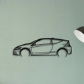CR Z 2014 Classic Silhouette Metal Wall Art - Tinvibe