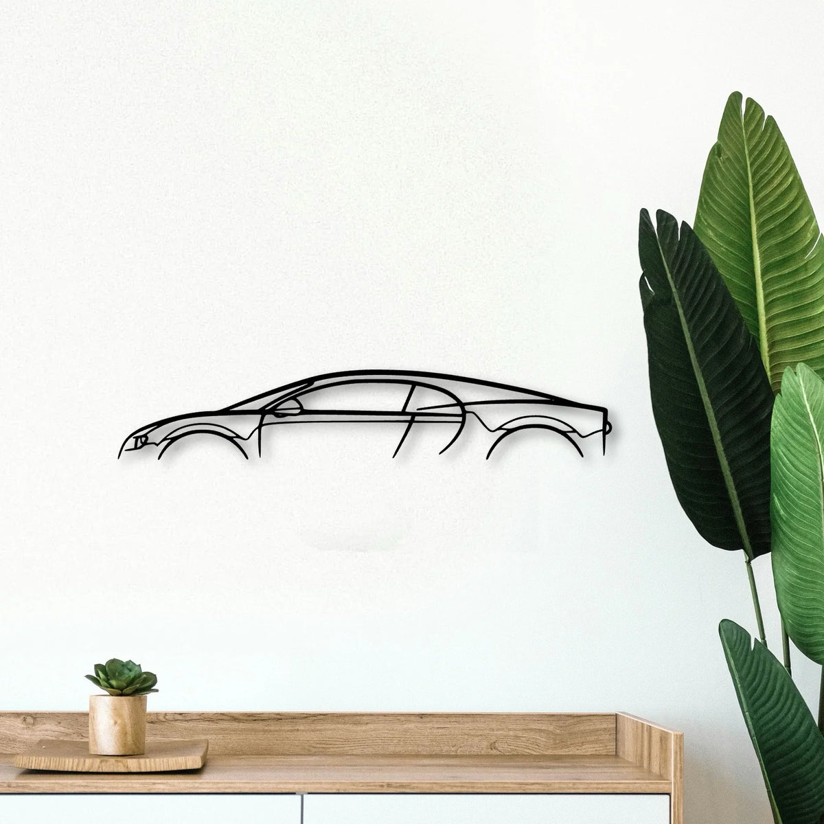 Chiron Classic Silhouette Metal Wall Art - Tinvibe