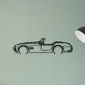 Cobra 2 Classic Silhouette Metal Wall Art - Tinvibe