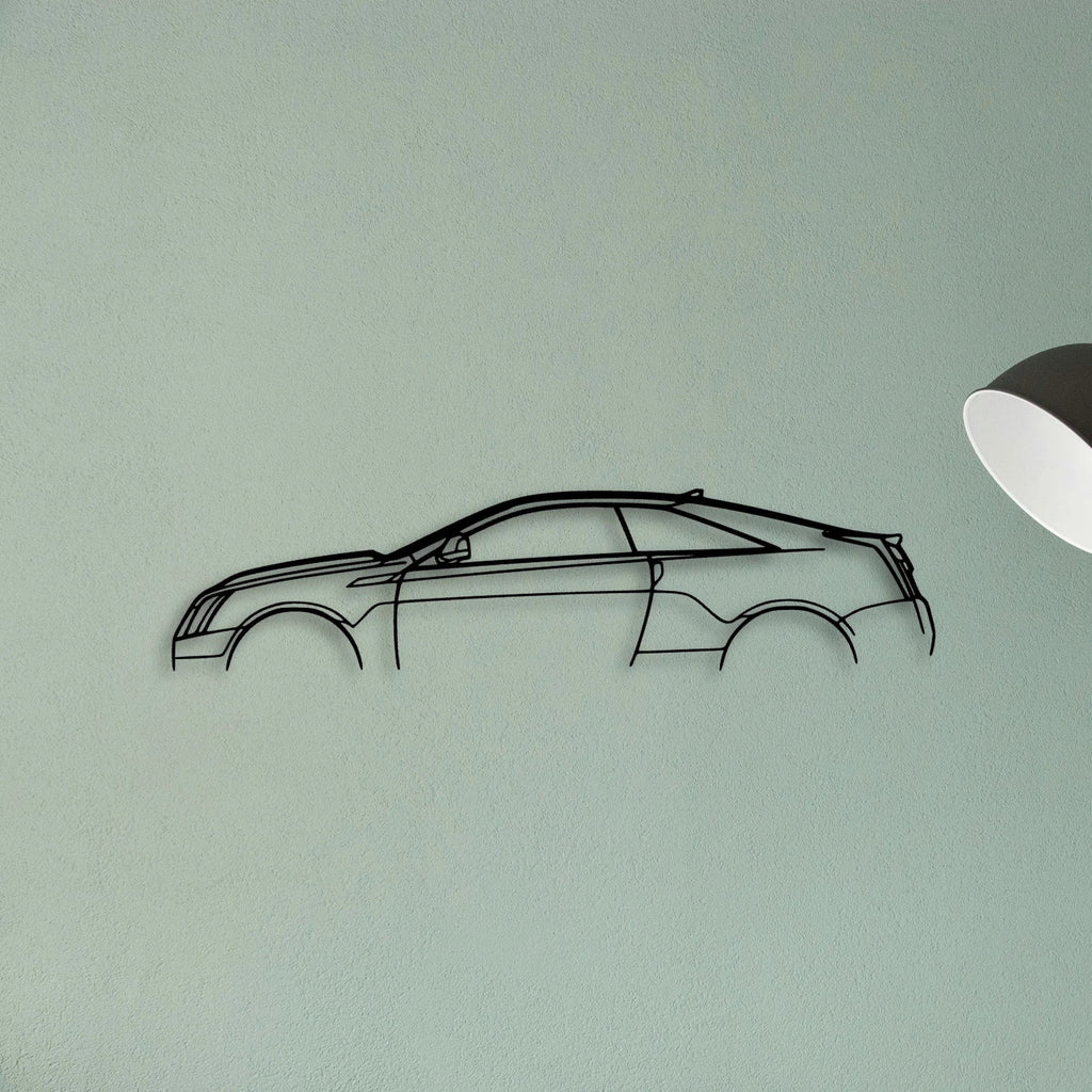 Ctsv Classic Silhouette Metal Wall Art - Tinvibe