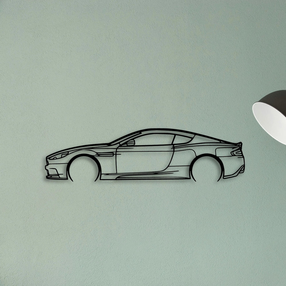 DBS 2012 Classic Silhouette Metal Wall Art - Tinvibe
