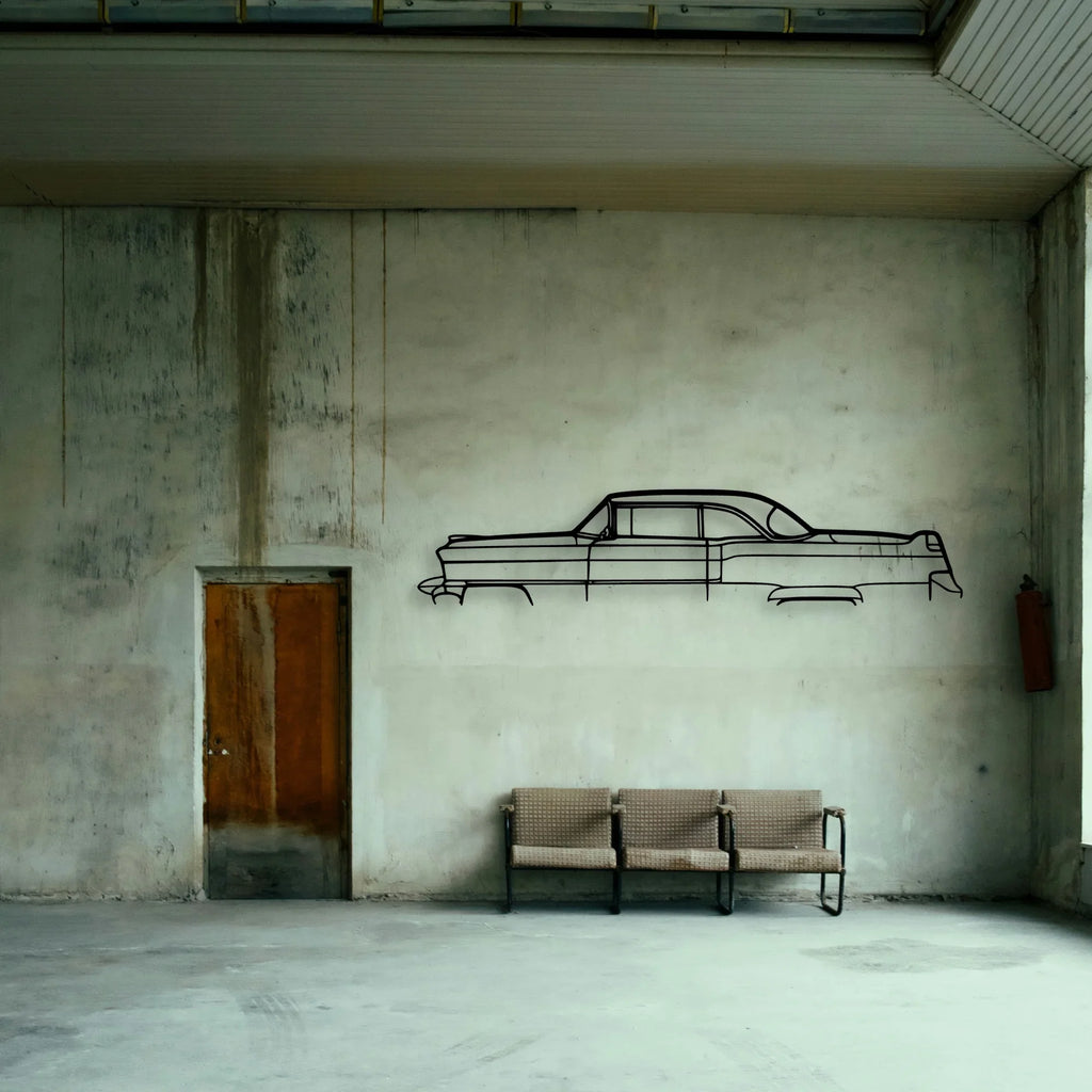 DE1955 Classic Silhouette Metal Wall Art - Tinvibe