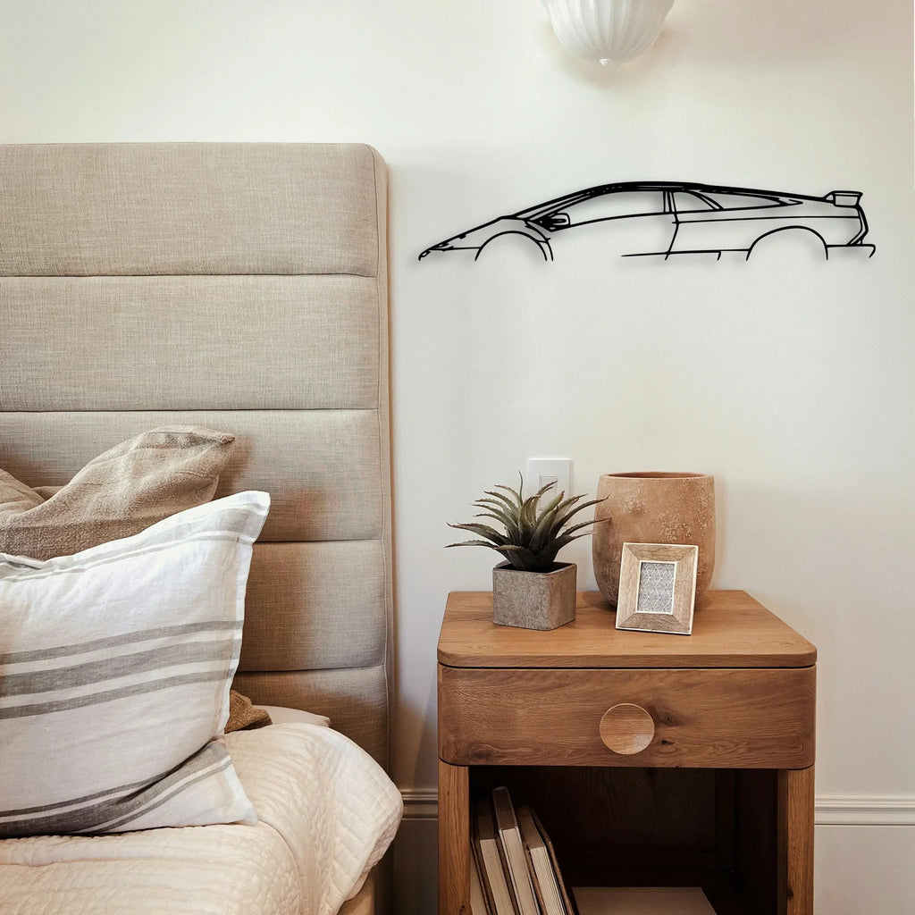 Diablo VT 2001 Classic Silhouette Metal Wall Art - Tinvibe