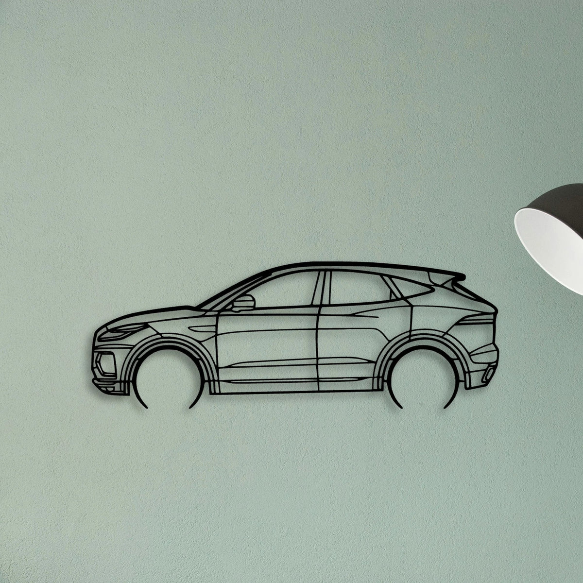 E PACE R Dynamic 2022 Classic Silhouette Metal Wall Art - Tinvibe