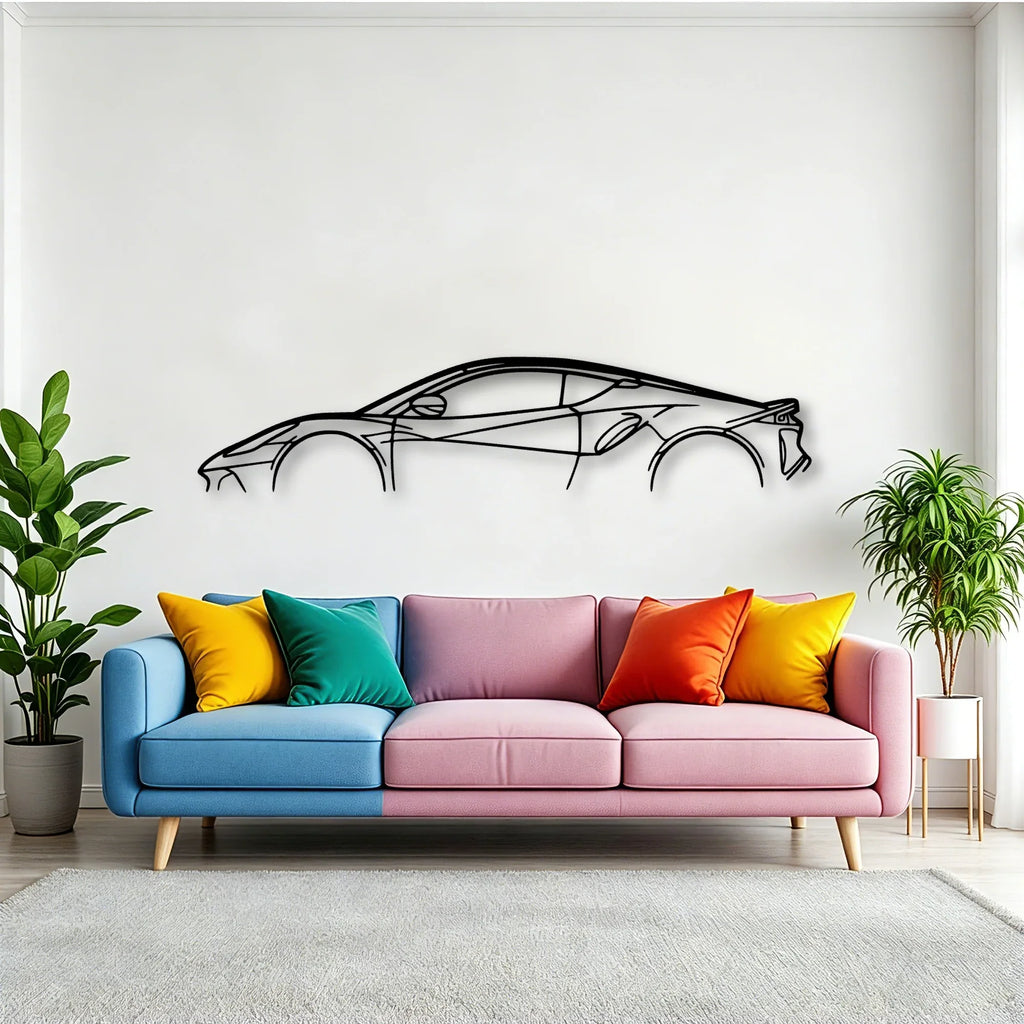 EMIRA Classic Silhouette Metal Wall Art - Tinvibe