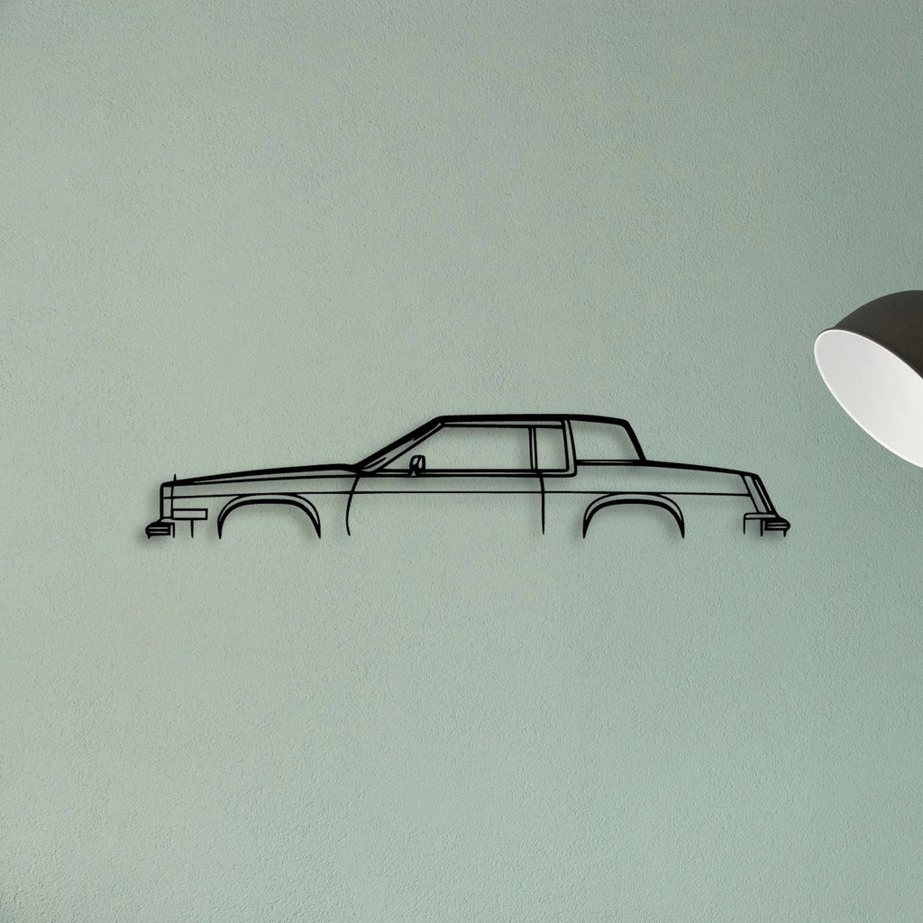 Eldo 1984 Classic Silhouette Metal Wall Art - Tinvibe