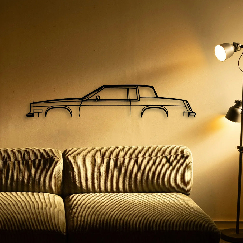 Eldo 1984 Classic Silhouette Metal Wall Art - Tinvibe
