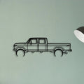 F350 1976 Classic Silhouette Metal Wall Art - Tinvibe