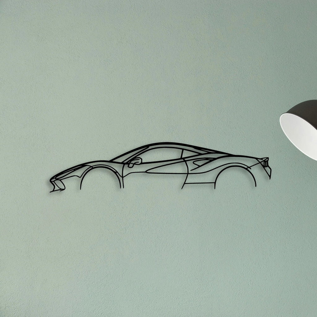 F8 2 Classic Silhouette Metal Wall Art - Tinvibe